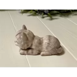Forma silikonowa Leżący kotek 2