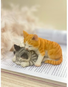 Silicone mold Sleeping cats 2