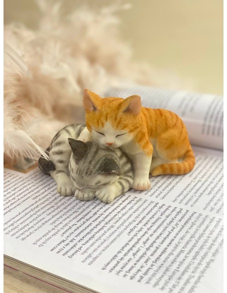 Silicone mold Sleeping cats