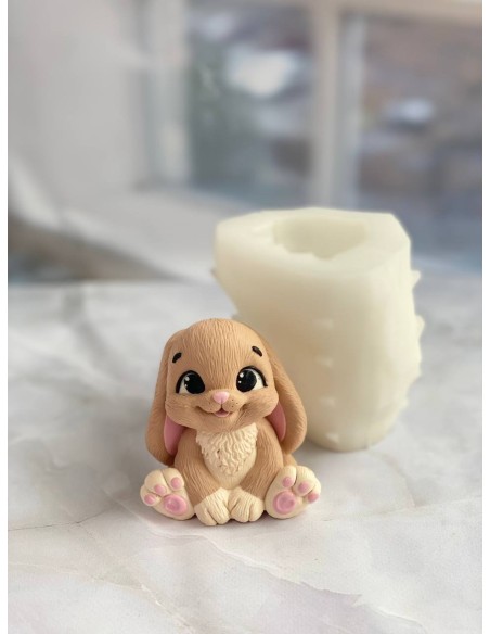 Silicone mold Bunny Smile