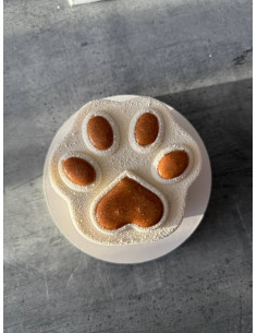Silicone mold „Paw” – for monoportions / desserts